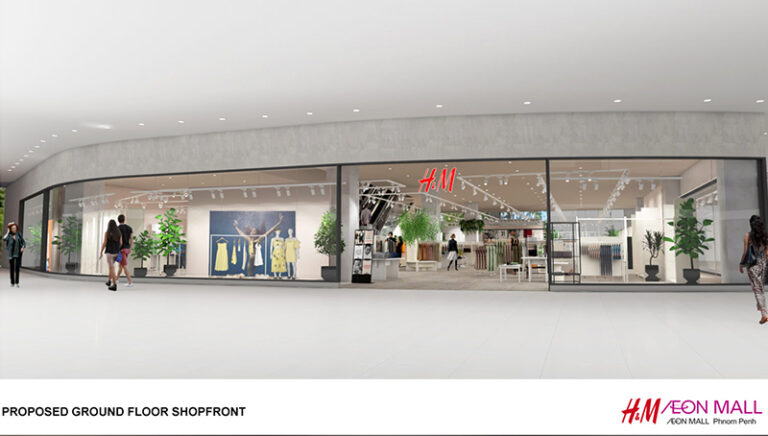 H&M opens the 1st store in Cambodia at AEON MALL Phnom Penh