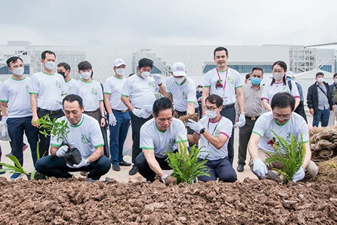 AEON MALL Meanchey “AEON Hometown Forest” Ceremony on 8th Oct 2022